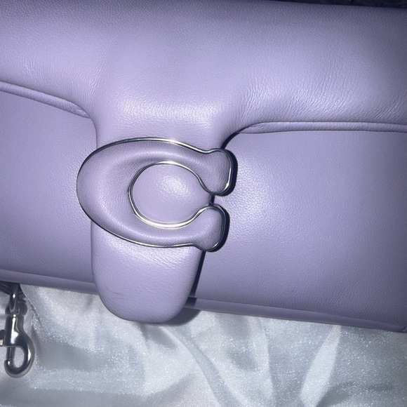 Coach Pillow Tabby 20- Lilac with Silver hardware NWOT - Picture 3 of 10
